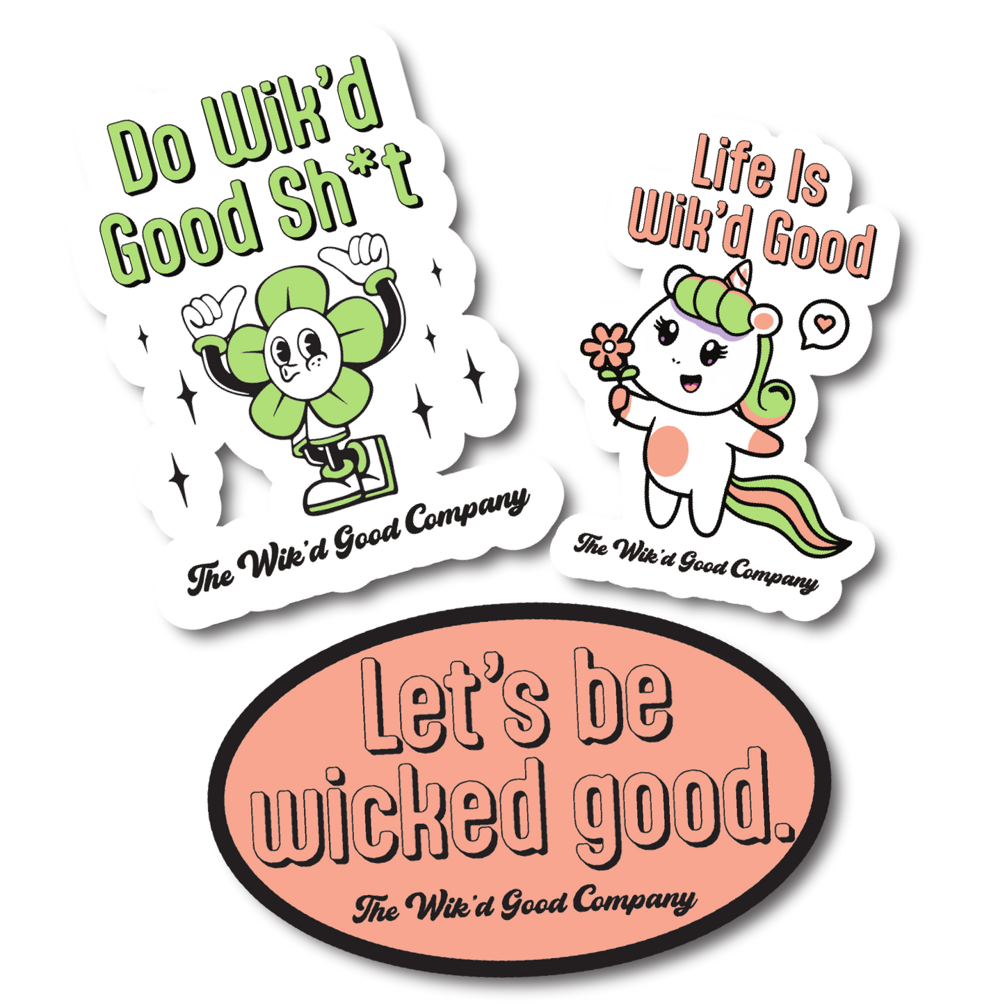 Wik'd Good Sticker Pack