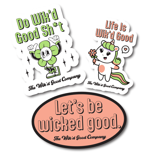 Wik'd Good Sticker Pack